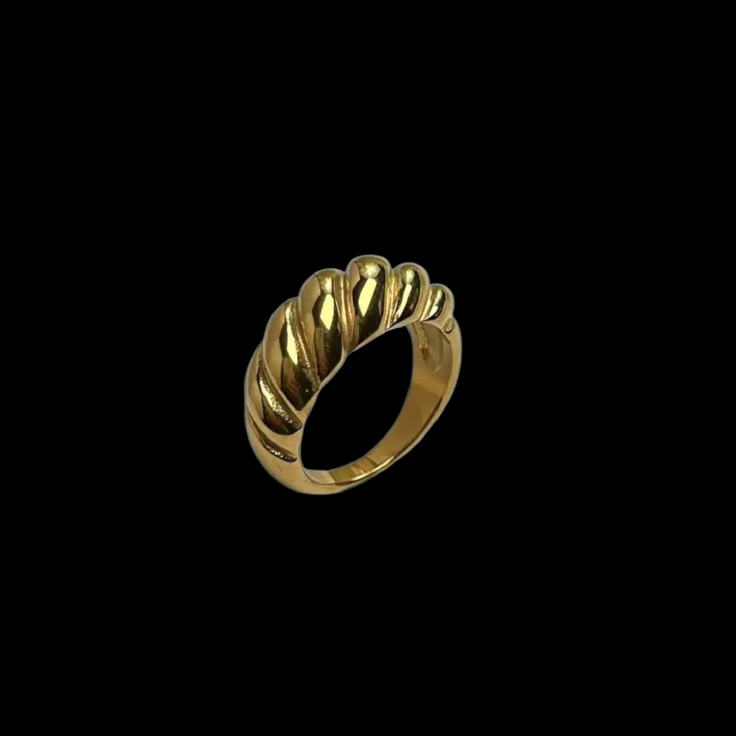 Ripple Gold Ring