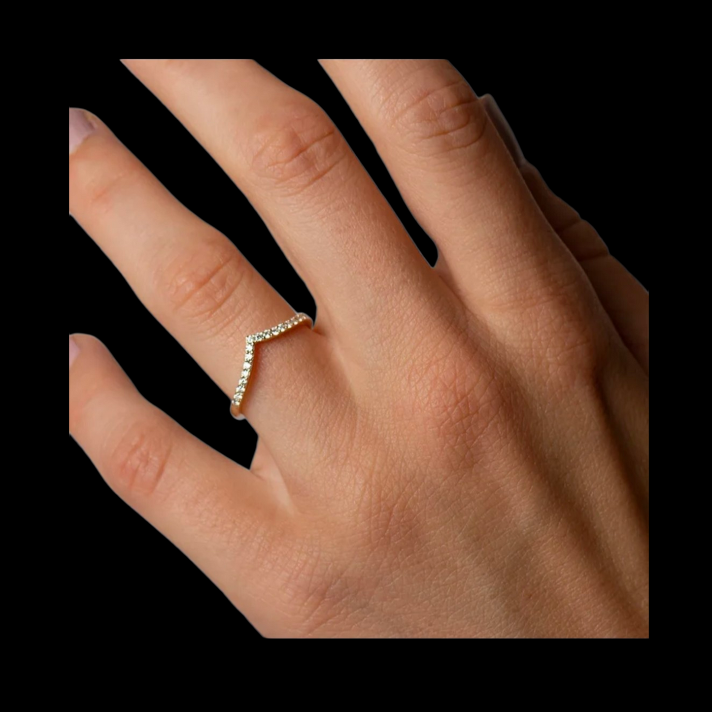 Vinkelglimt Ring